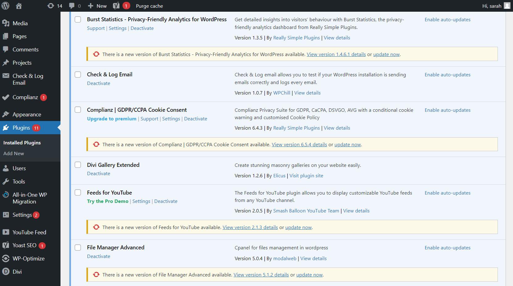 Updates Updates
